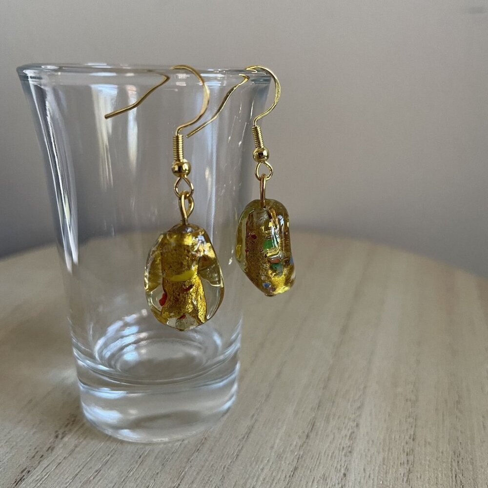 Imani Beaded Earrings, boho, chic, handmade, casual, gold, silver, delicate, lig